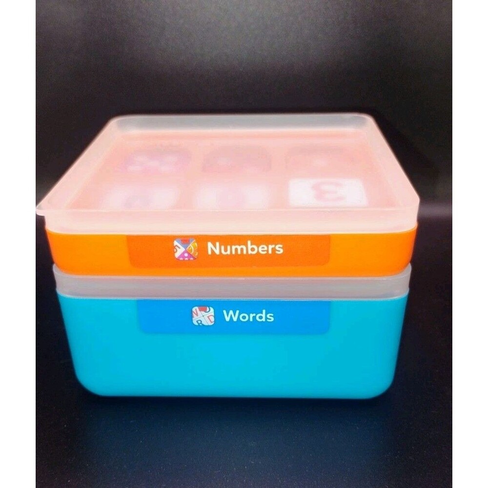 Osmo Alphabet & Number Blocks Educational Toys Lot of Two